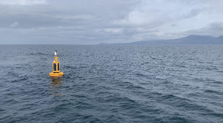 Marine monitoring buoy deployed - Biosphere